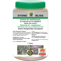 Stone-Bliss, anti-moisissures, contre la mérule et le salpêtre
